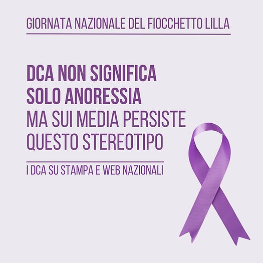 DCA non significa solo anoressia, ma sui media persiste questo stereotipo