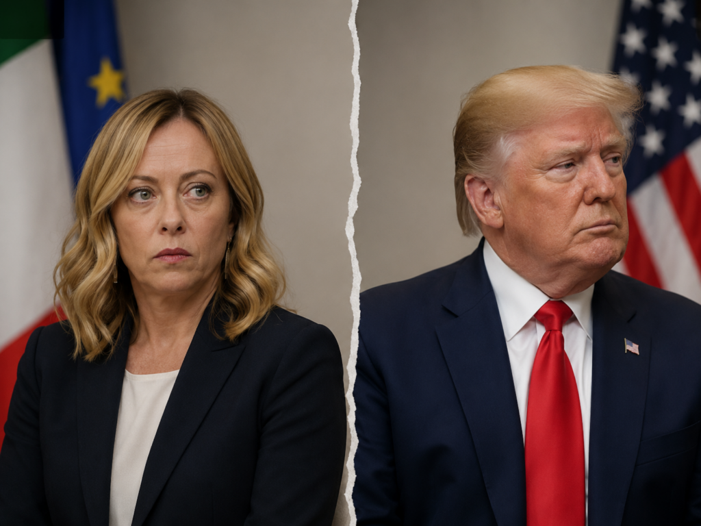 Meloni-Trump, 50mila post in una settimana: il caso esplode sui social
