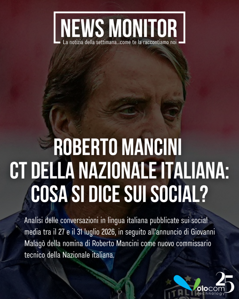 Roberto Mancini torna alla guida della Nazionale: sui social le critiche superano gli elogi